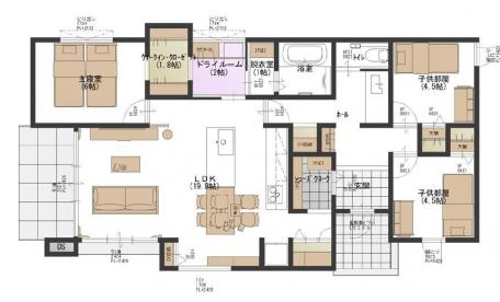 旗ヶ崎2丁目分譲3号地会場【予約制　平屋の見学会！】