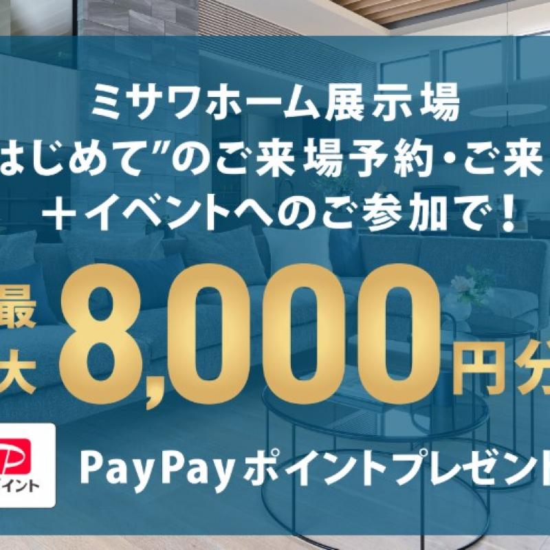【4/1～5/25限定】PayPayポイント最大8000円分プレゼントキャンペーン