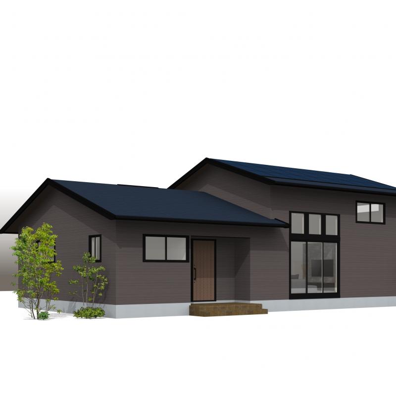 ▼完成建物見学会 （郡山市富久山町）