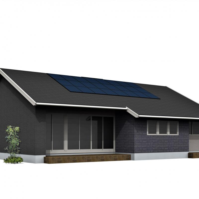 ▼完成建物見学会 （郡山市富久山町）