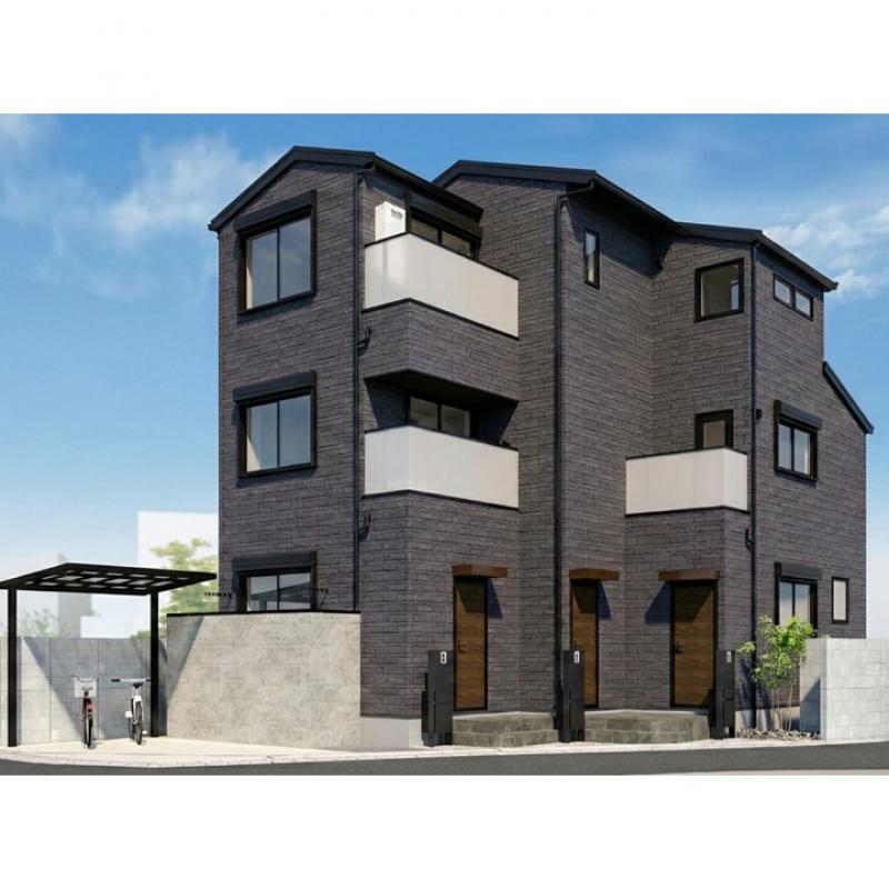 京都市の景観条例に対応した狭小3階建の計画