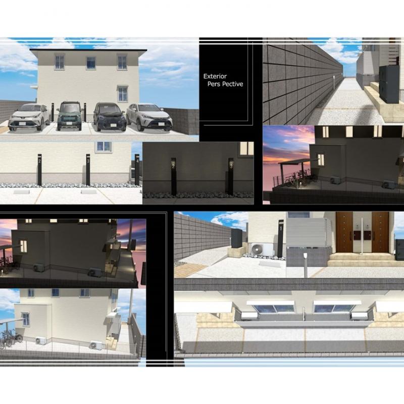 木質2階建賃貸住宅 実例見学会