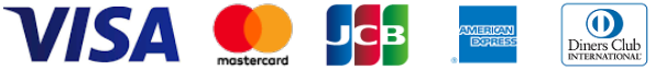 visa,mastercard,ダイナーズクラブ,JCB,American Express