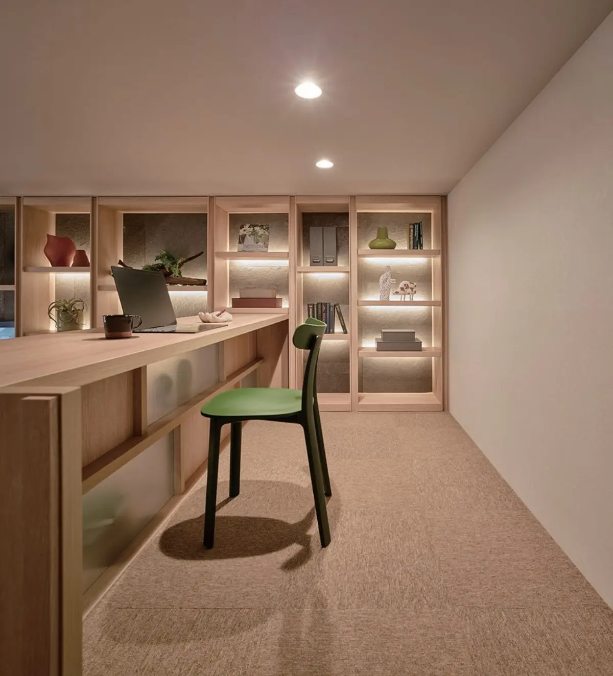 スキップフロアのスキップ部分の写真