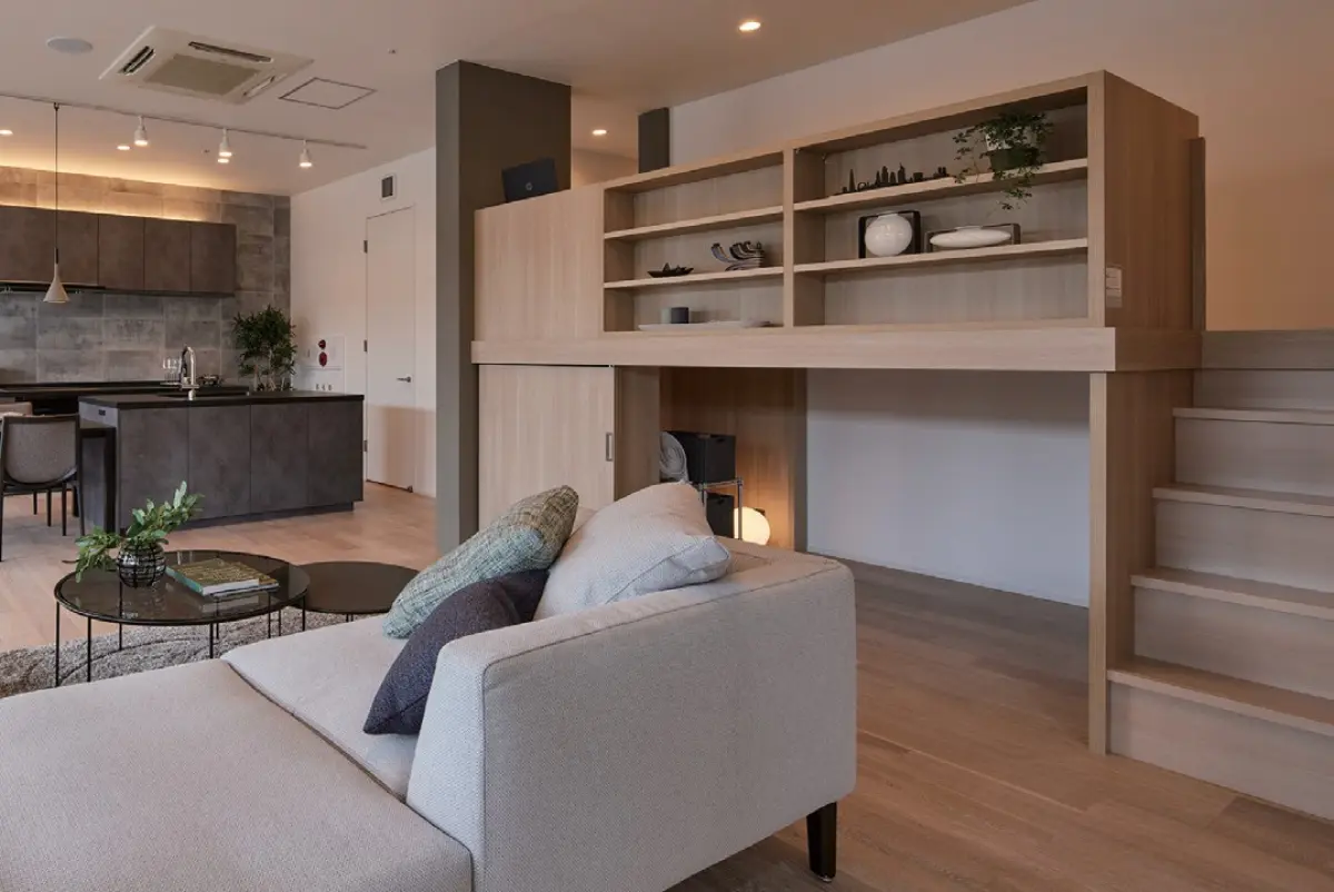 スキップフロアの外観