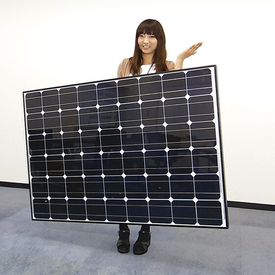 世界最軽量のリフォーム用・太陽光発電システム