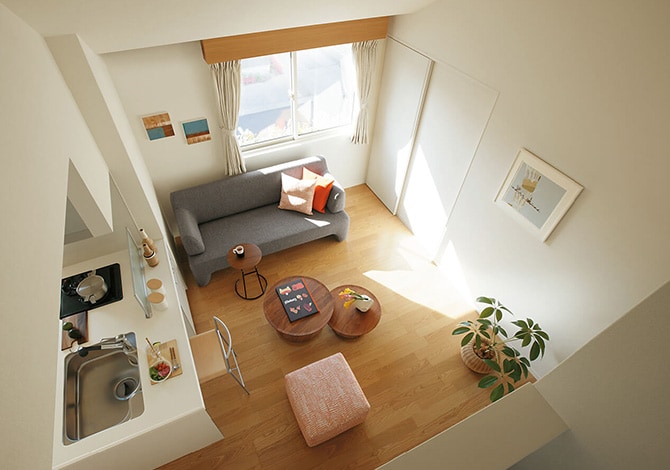 ミサワホームは大空間でも低燃費。快適だから、長期入居につながります。