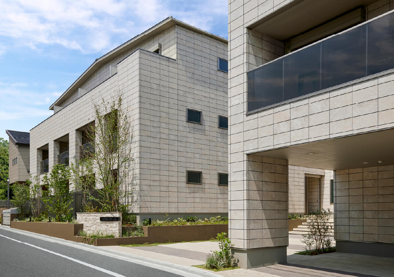 デザインへのこだわりと想いが美しいまちなみをリードします。