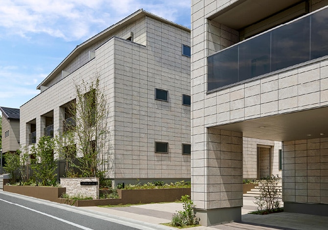 デザインへのこだわりと想いが美しいまちなみをリードします。