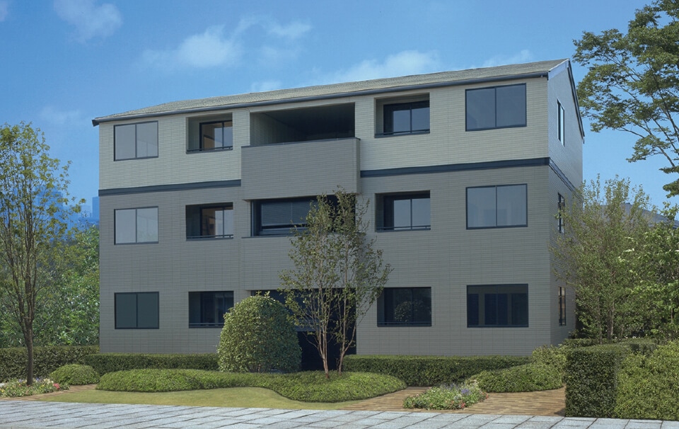 業界に先駆けて「木質３階建賃貸住宅」発売