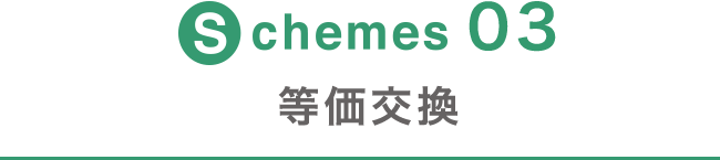 Schemes03 等価交換