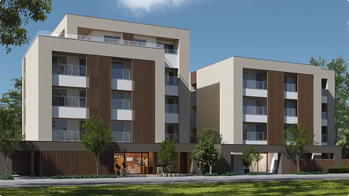 木質パネル中層建築構法